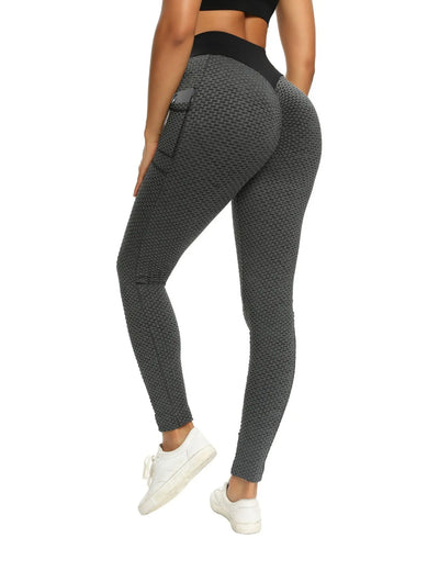 JUICY LEGGINGS WITH POCKETS - Sleek And Neat